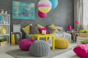 Decora con muebles de colores sin temor a equivocarte