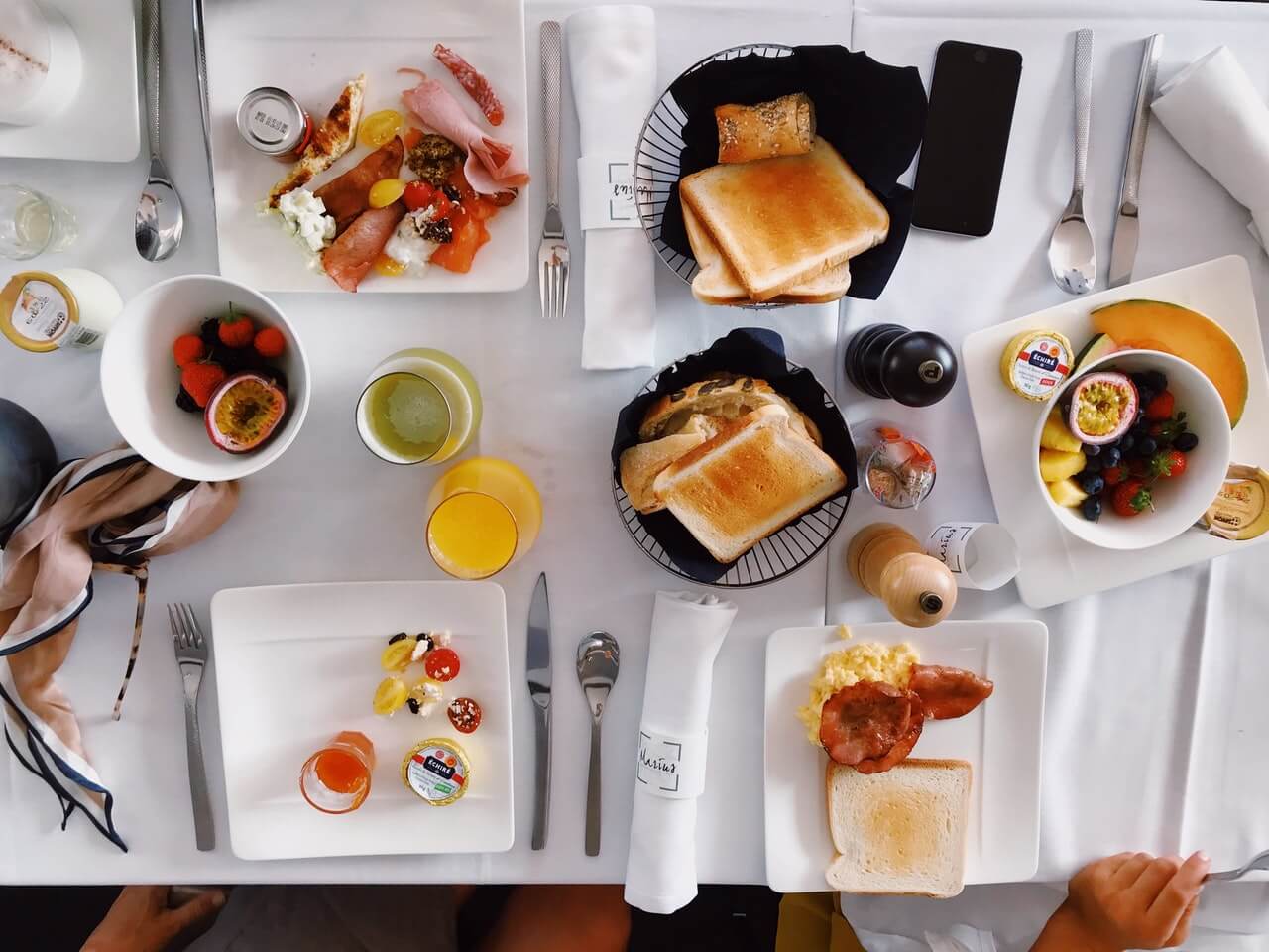 Create the perfect table for a brunch at home