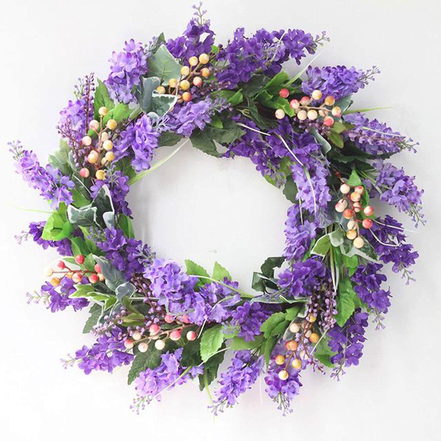 Versier met bloemenkransen, een zeer romantische trend