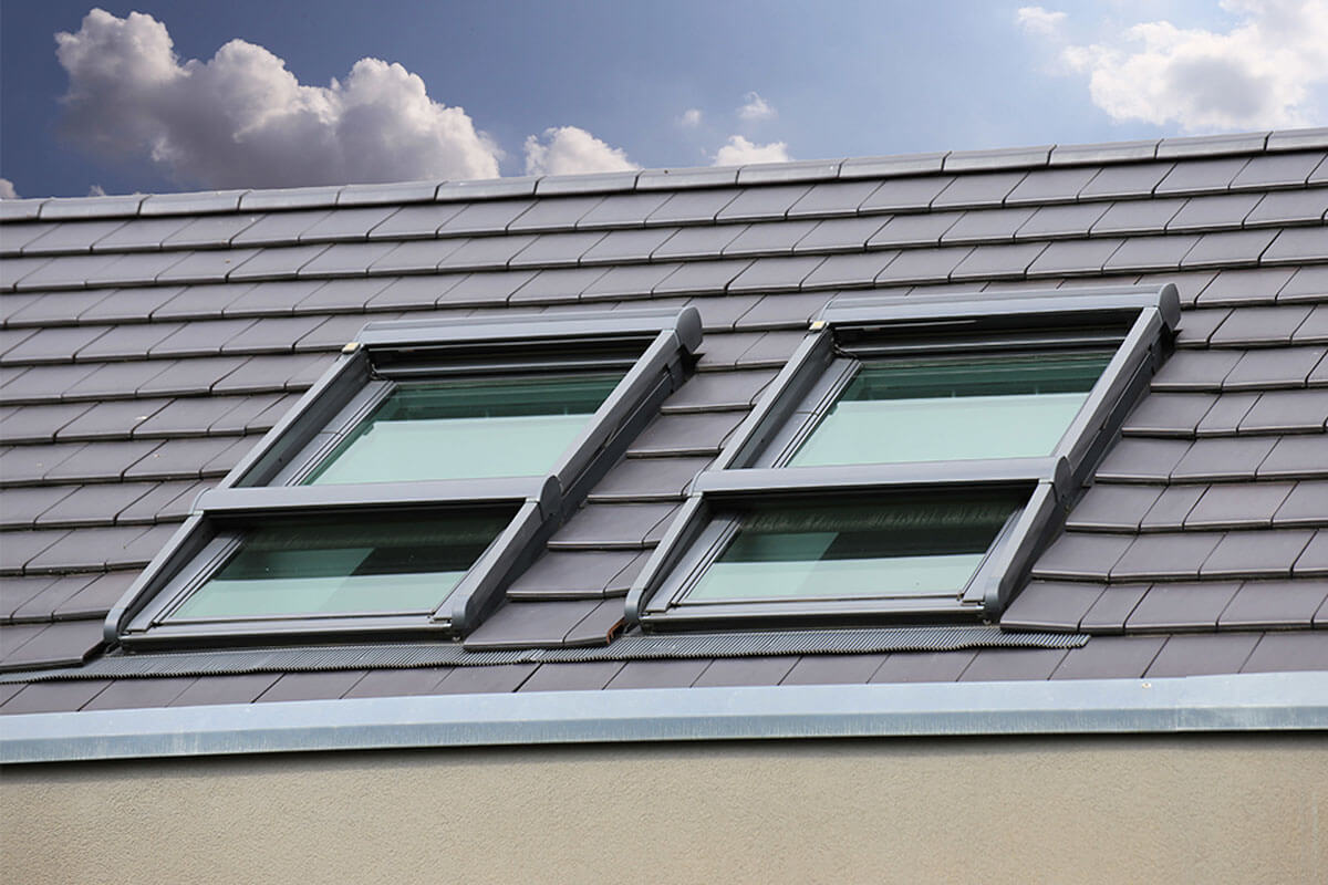 There are flat and fixed skylights that only allow light to enter.