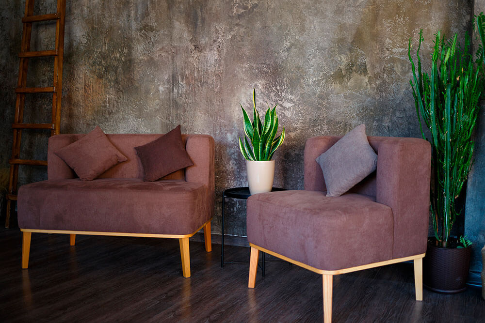 Small sofas for small living rooms.