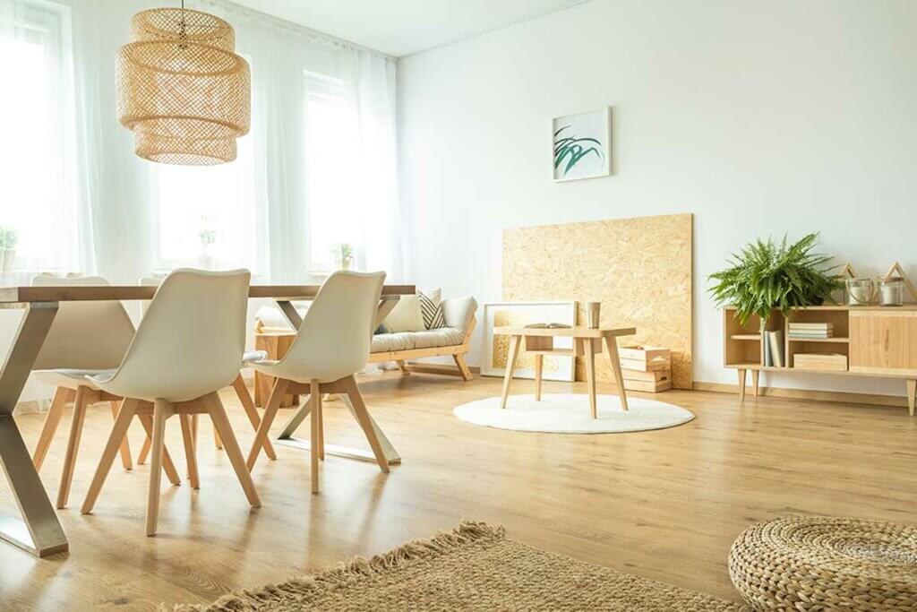 Carpets to decorate a rented flat.