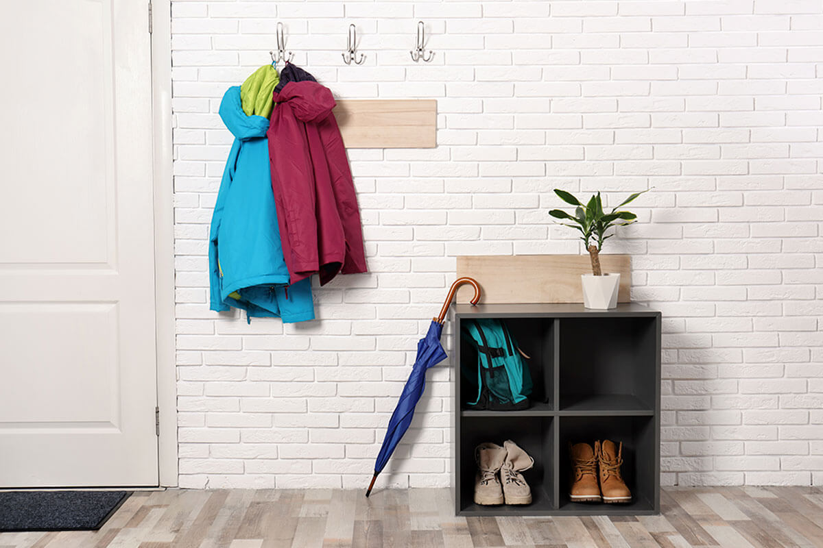Don't forget the door that connects the garage to the house.