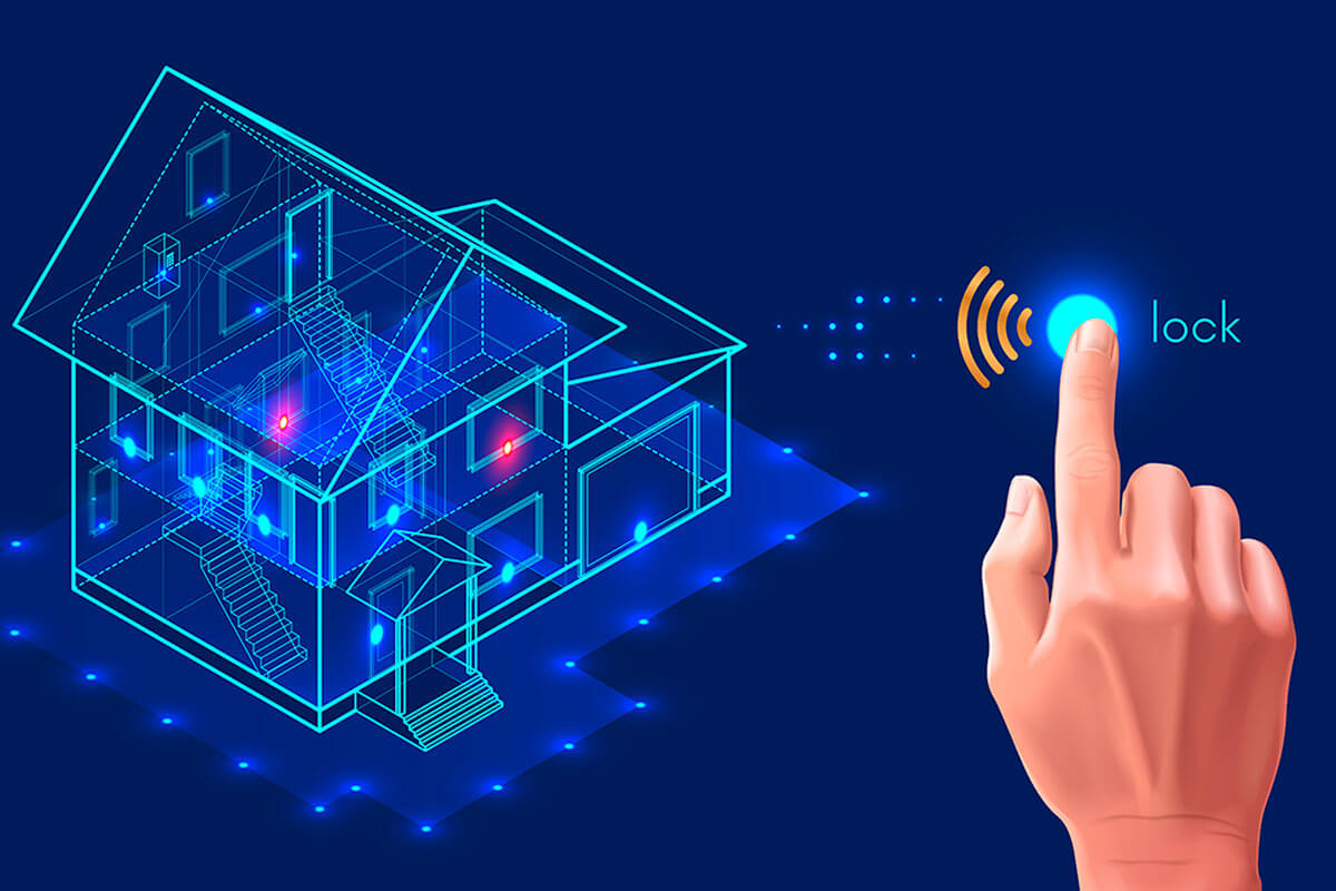 Control security options from your mobile.