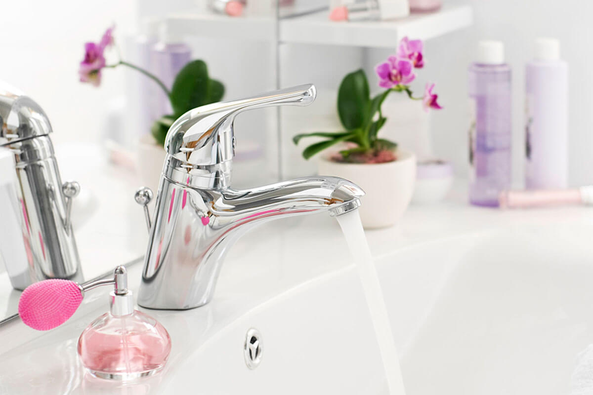 Orchid for the bathroom.