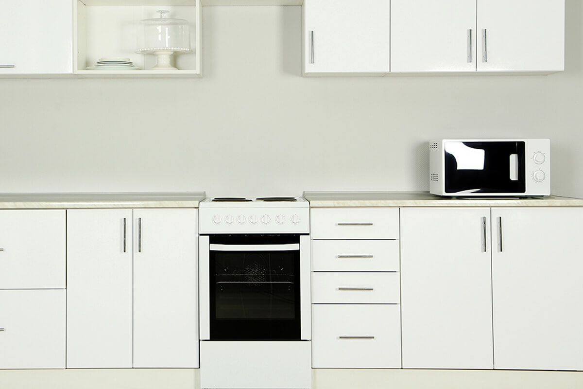 Place it on the counter.