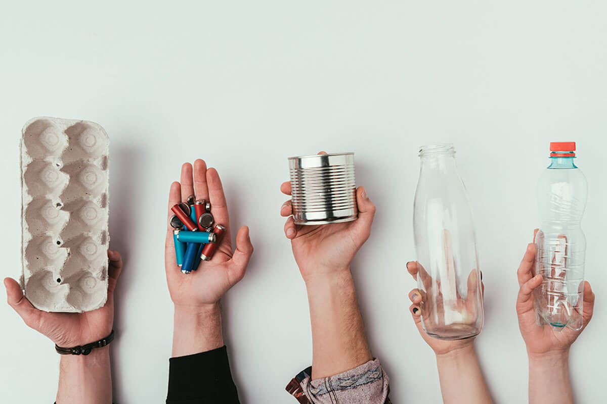 Know the waste that you can recycle.