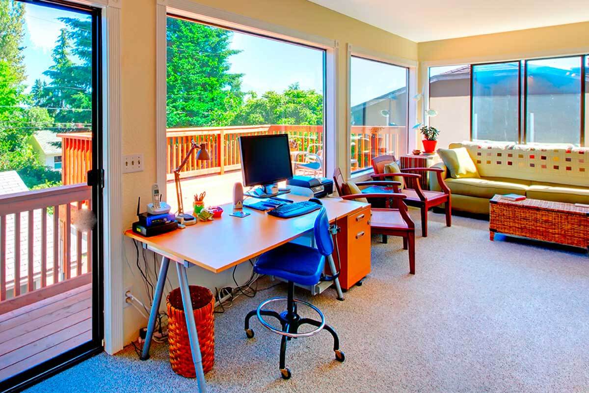 You can also face the natural light.