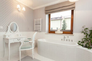 Complementos decorativos vintage para el baño