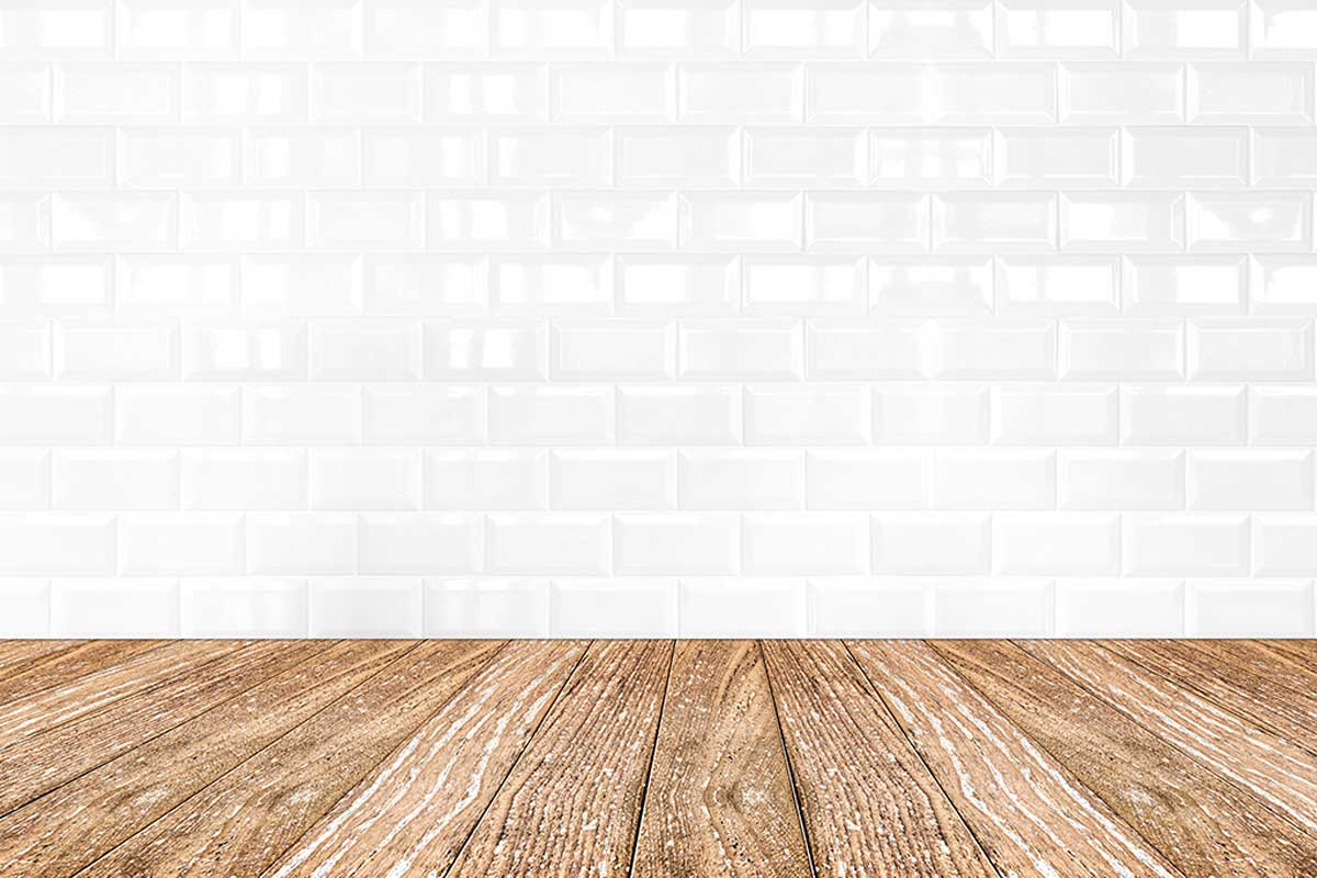 Vintage hardwood floors.