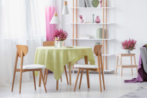 Mesas de comedor redondas: ventajas y desventajas