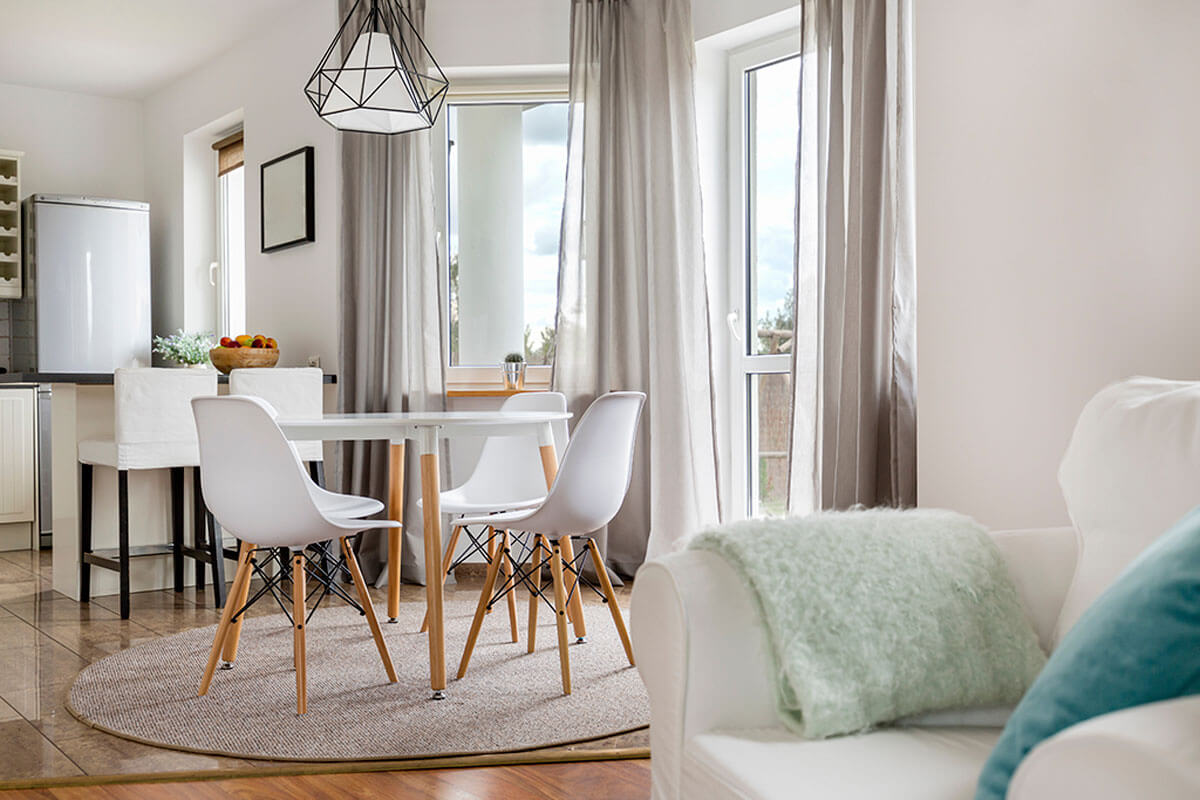 Favorece los espacios pequeños.