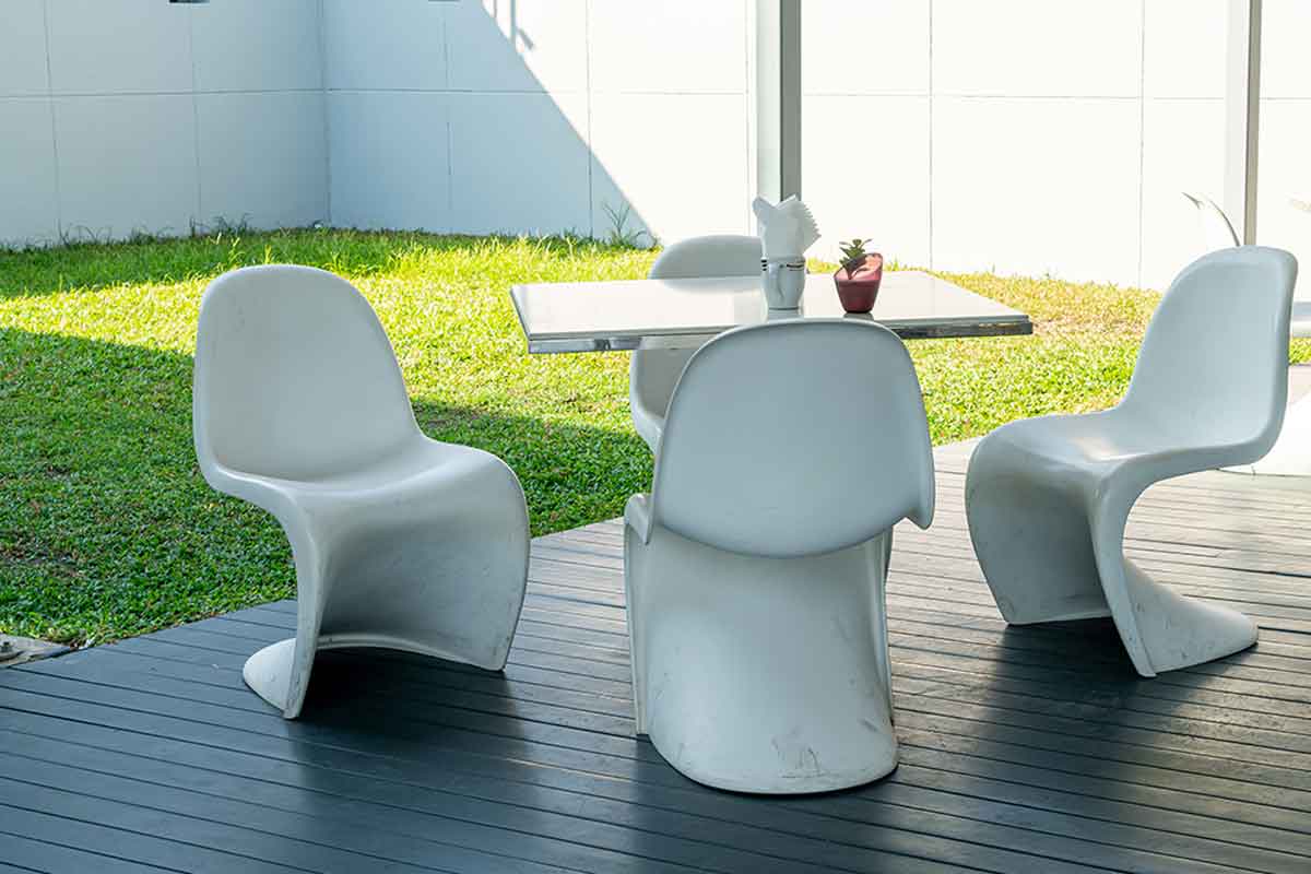 Chairs and accessories are important.