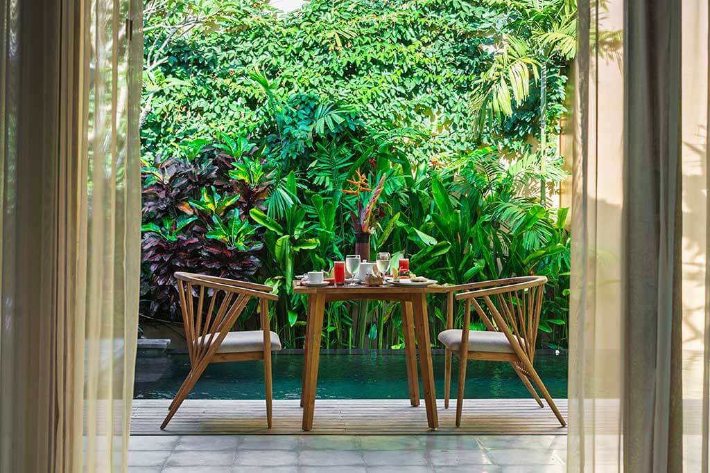 Comedor en la terraza: ideas decorativas