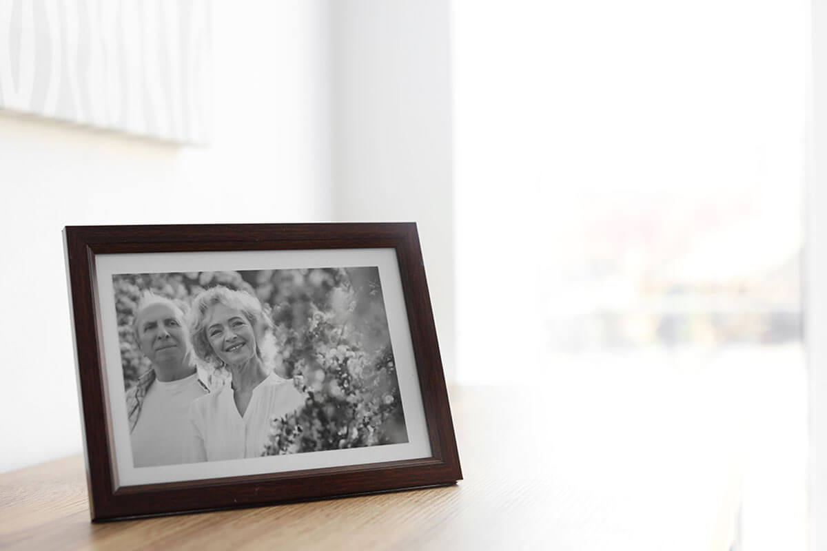 Family photographs bring good luck.