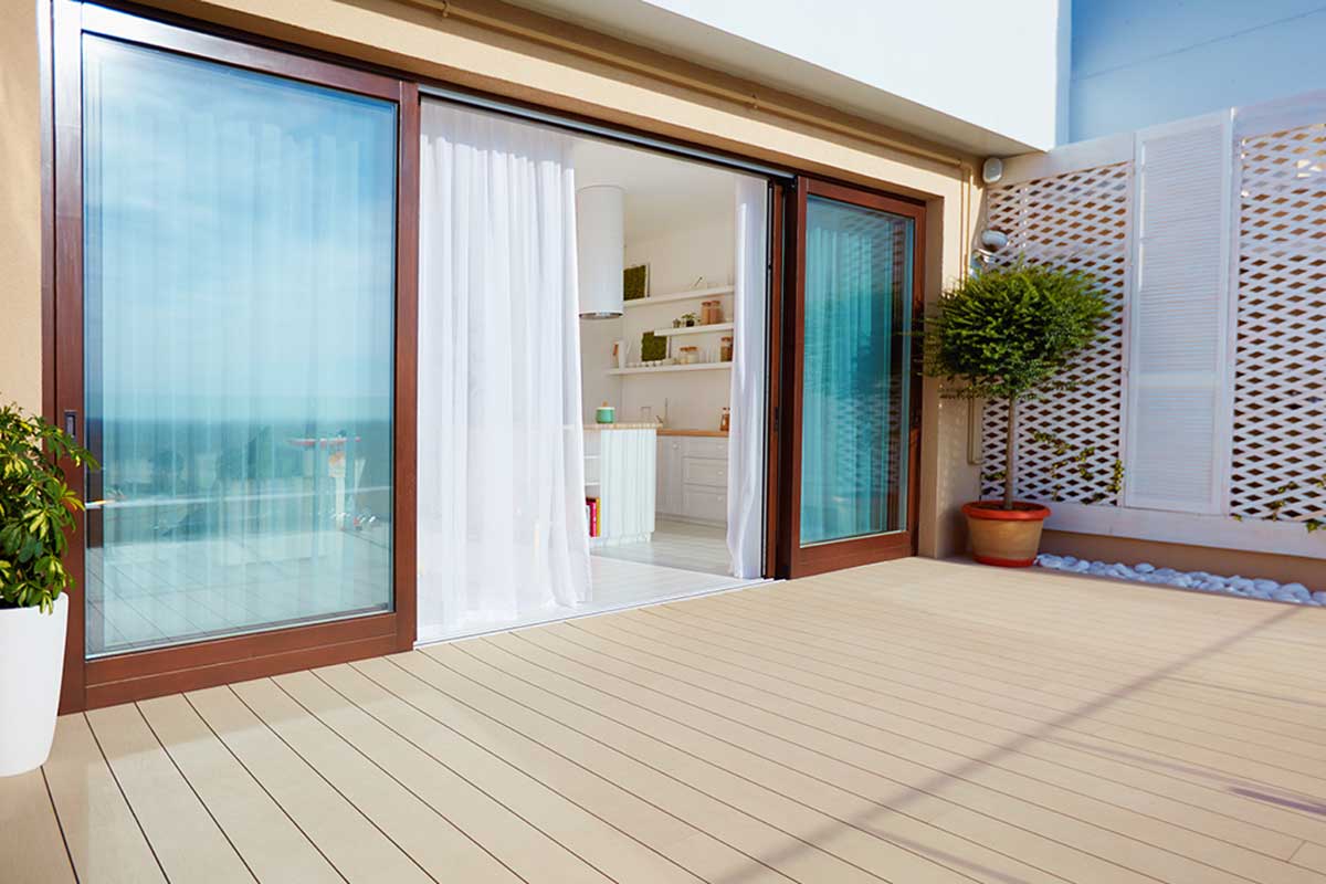 Disadvantages of sliding glass doors.