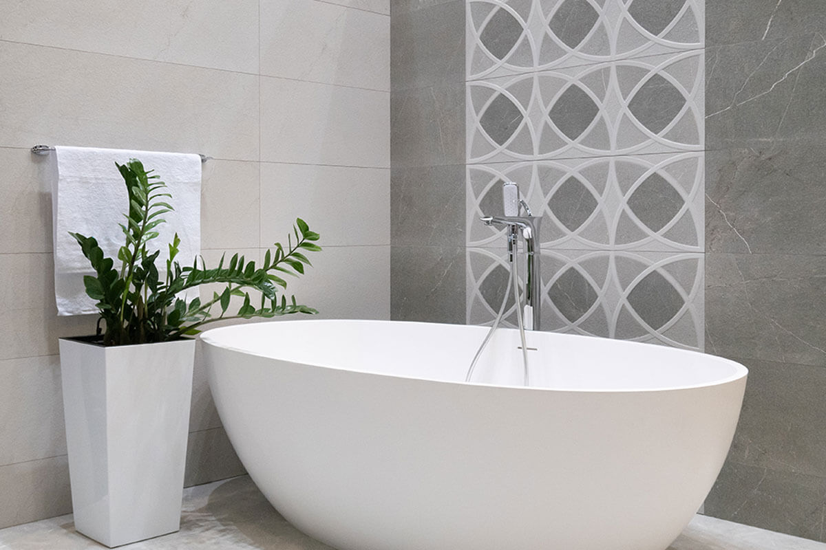 Tiles for the bathroom.