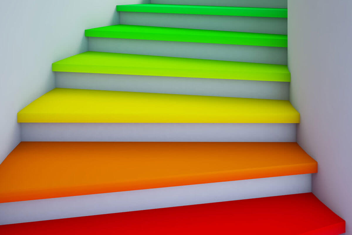 Colori dell'arcobaleno.