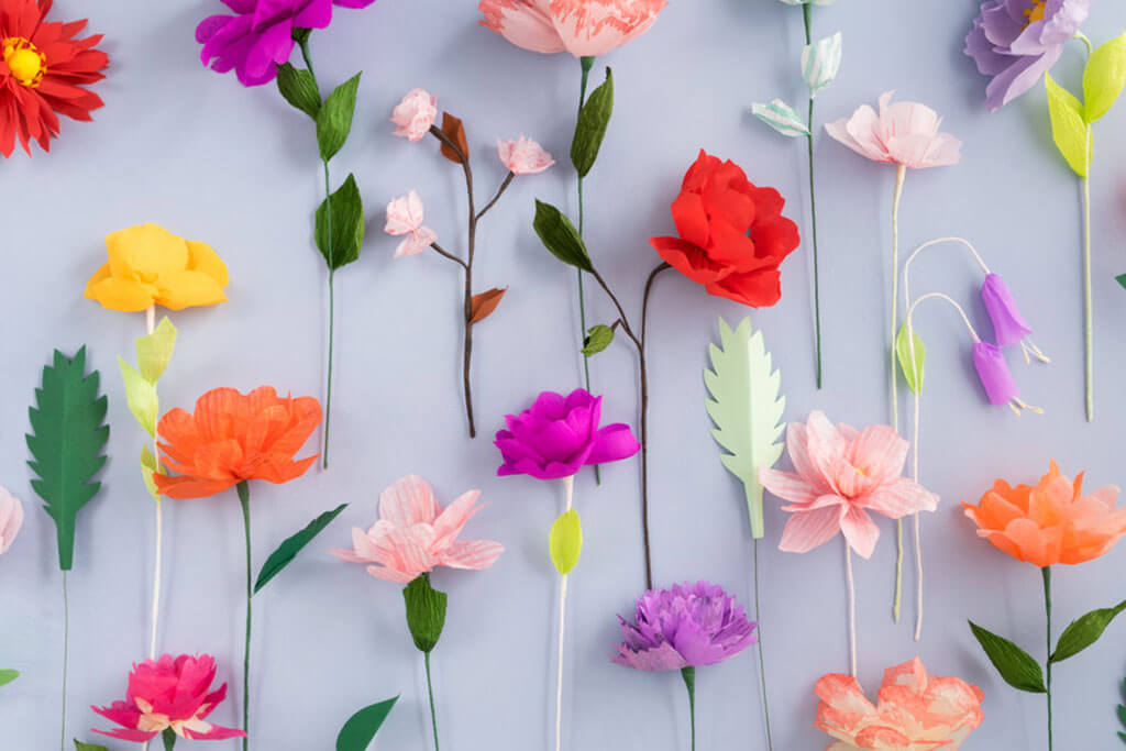 Flores de papel: aprende cómo hacerlas