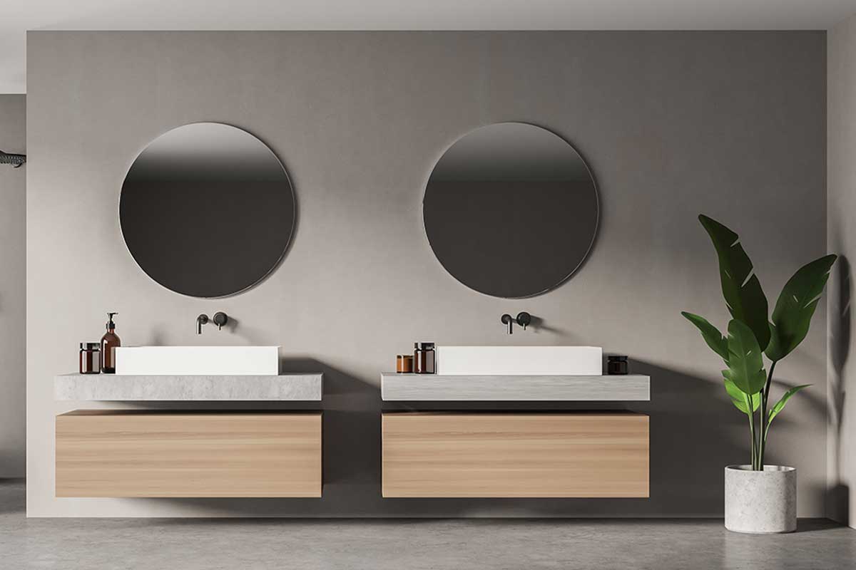 Uso del legno naturale.