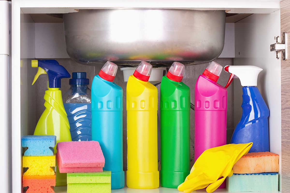 Ventileer de opslagruimte.