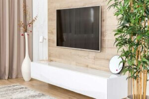Alternativas para decorar la pared de la TV