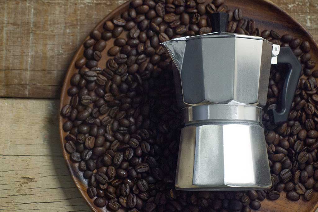 Cafetera italiana para los amantes del café