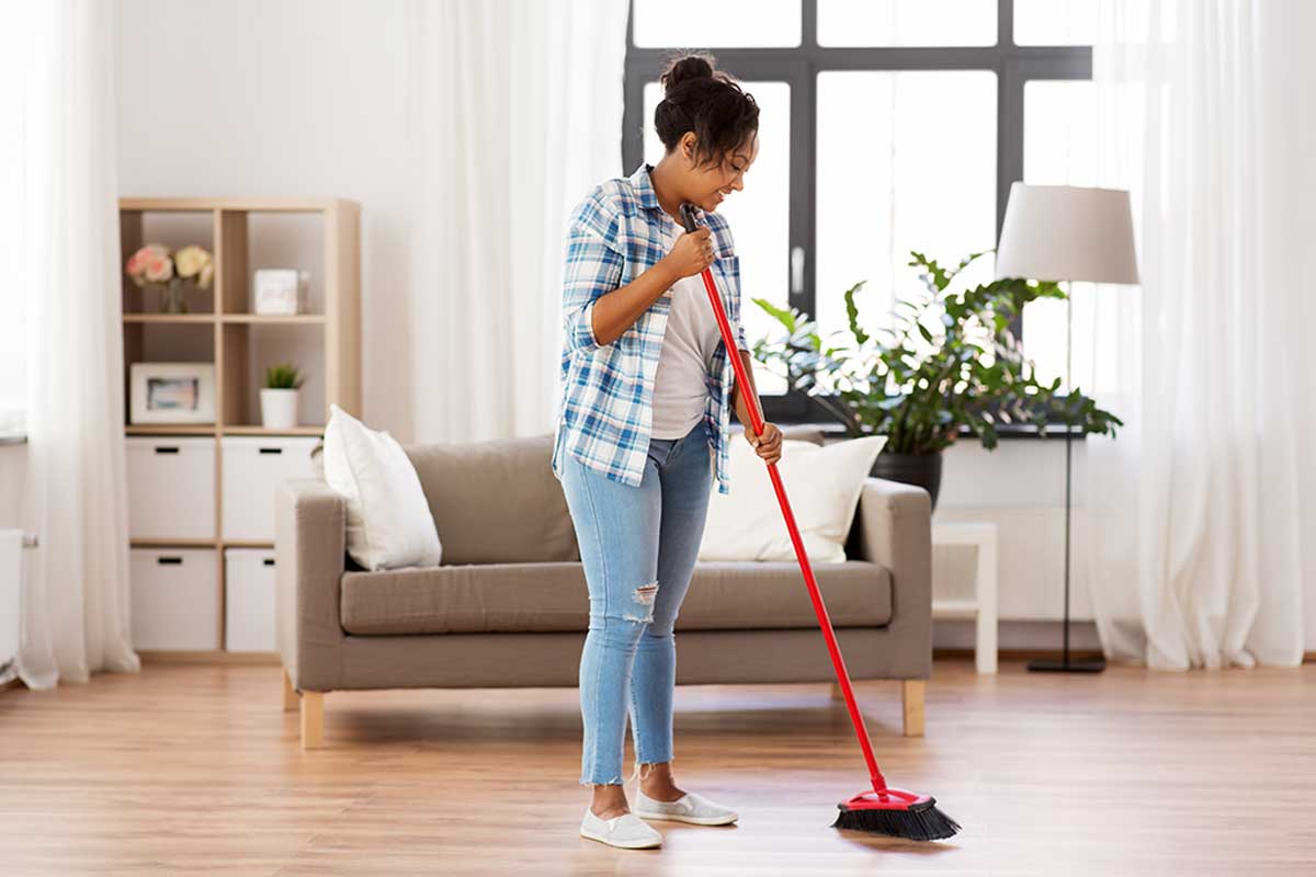 sweep the house well