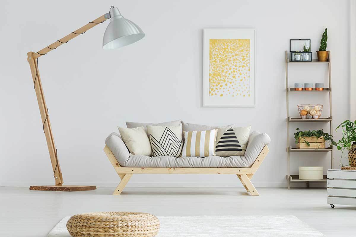 Floor lamps are still in trend.