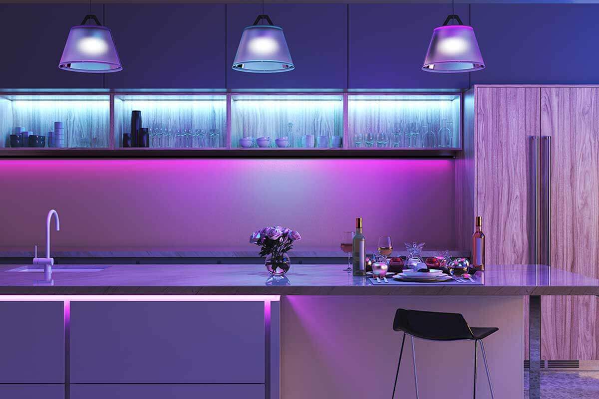 ¿Cómo usar el color Very Peri en las cocinas?