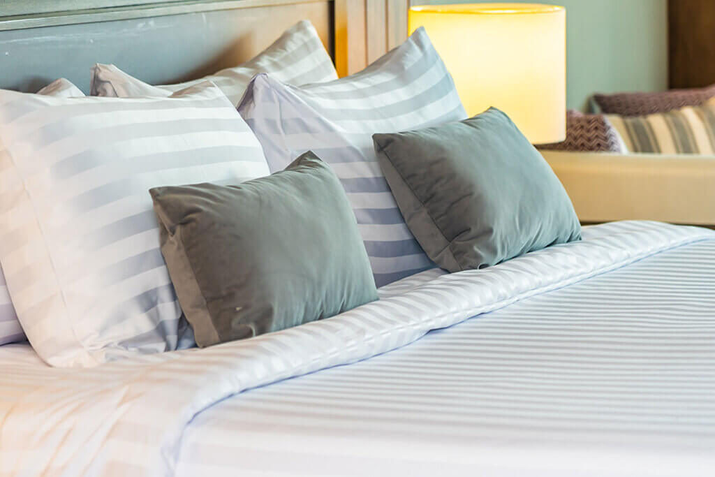 Er zijn kussens met verschillende diensten en prijzen