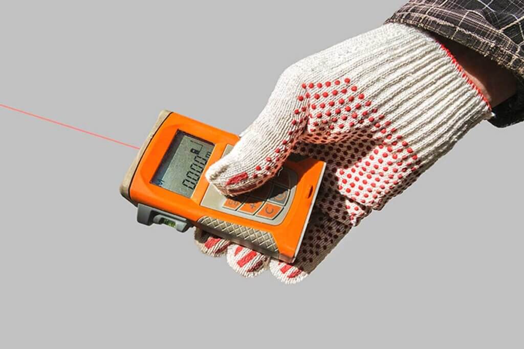 The laser measurer is a very precise tool.